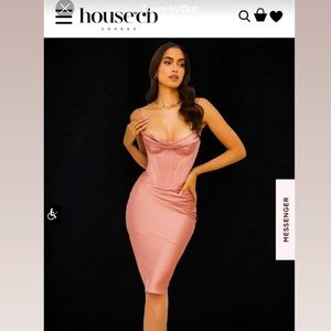 House Of CB Myrna Corset Dress